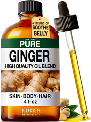 KUKKA Ginger Essential Oil 4 oz bottle