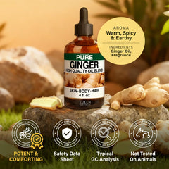 KUKKA Ginger Oil packaging variants: old and new