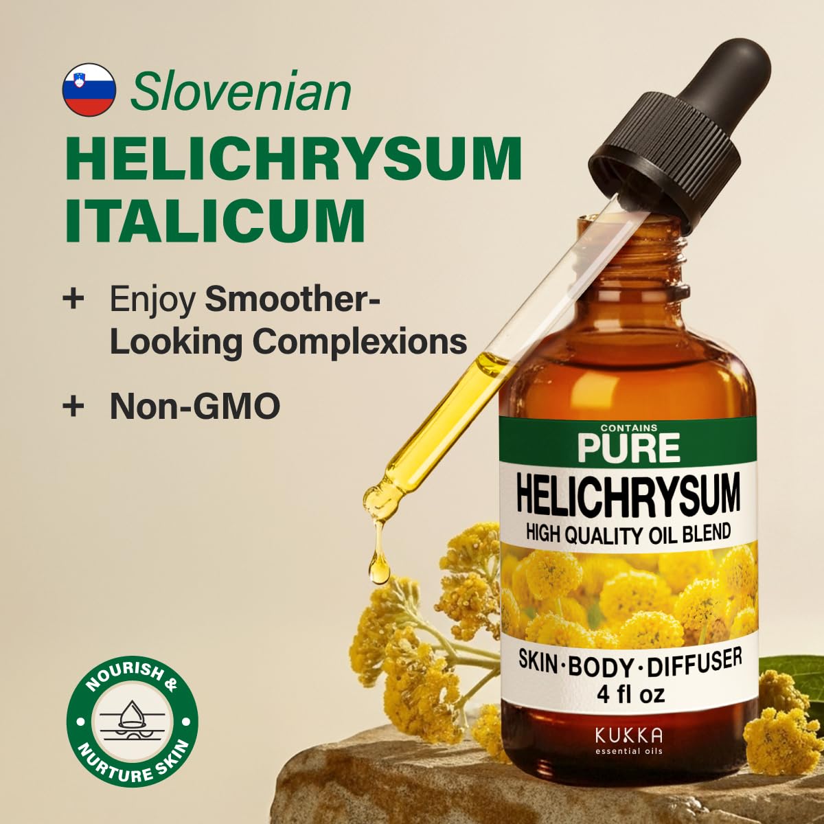 Helichrysum flowers used to source essential oil