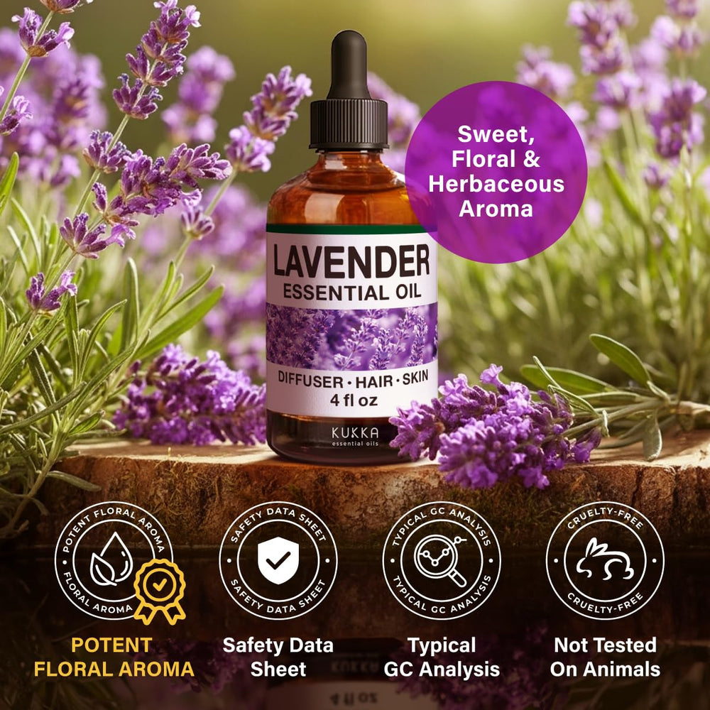 Cruelty-free and non-GMO Bulgarian lavender oil