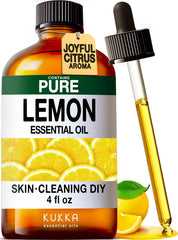KUKKA Lemon Essential Oil bottle 4 oz