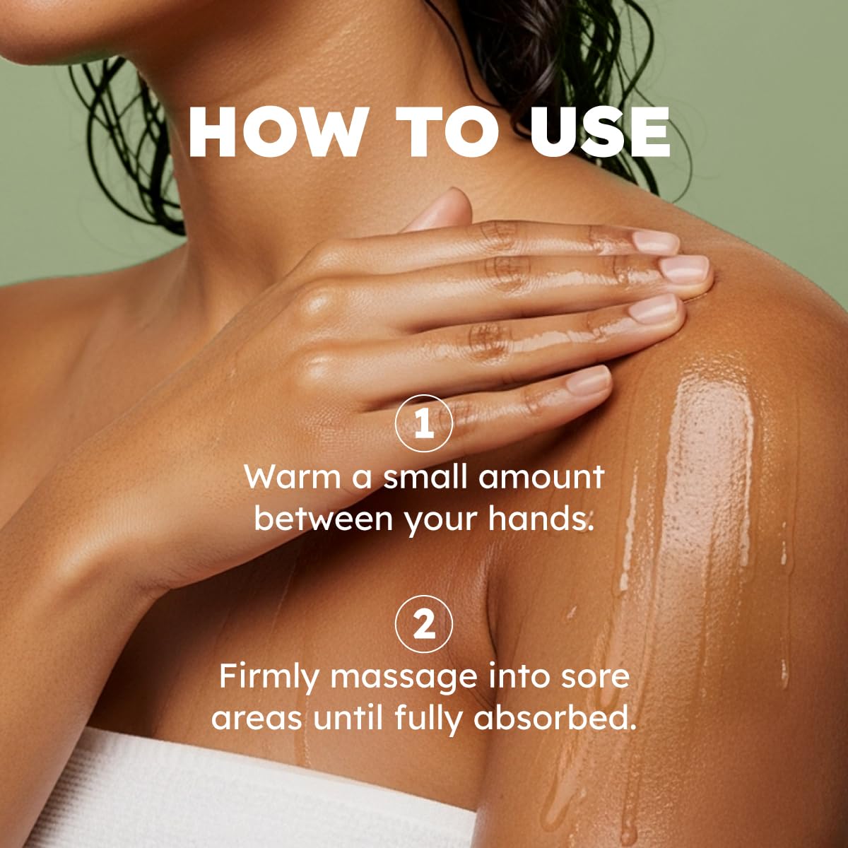 All-skin-types suitable massage oil for men and women