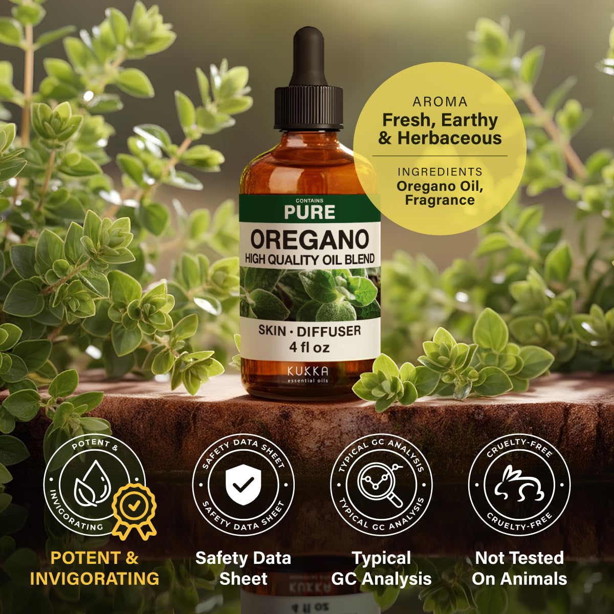 DIY soap making with oregano essential oil