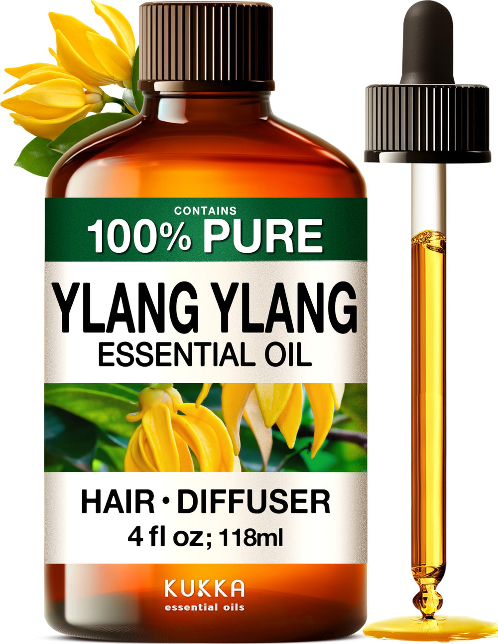 KUKKA Ylang-Ylang essential oil 4 oz for diffuser