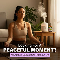 Diffuser with Patchouli essential oil aroma