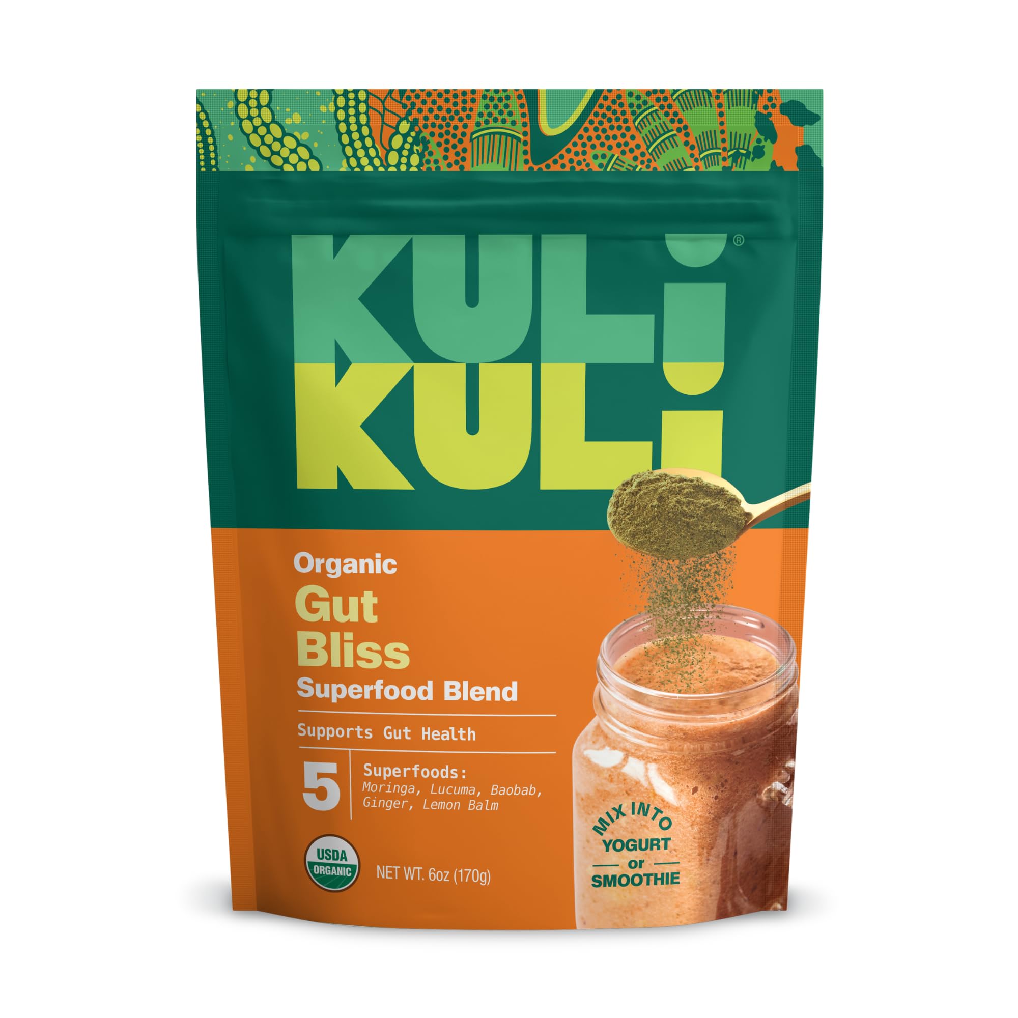 Kuli Kuli Gut Bliss 6 oz bottle