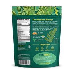 Kuli Kuli Moringa Powder packaging label