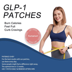 Easy removal of GLP-1 patches with water or oil
