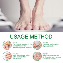 KUNLEN Natural ingredients, mild formula image for gentle nail care.
