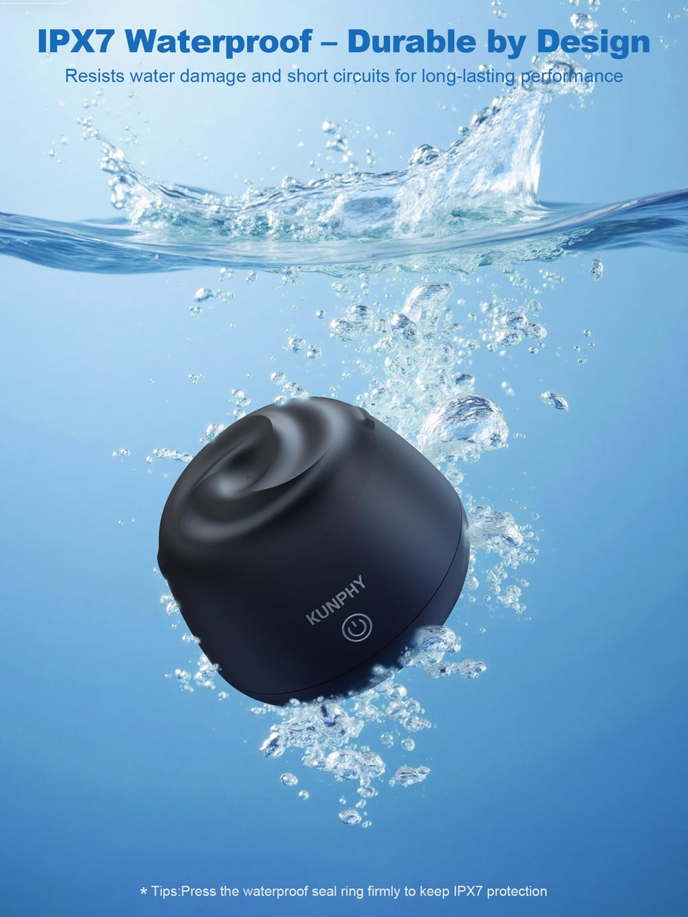Waterproof design with ABS plastic and SUS304 steel