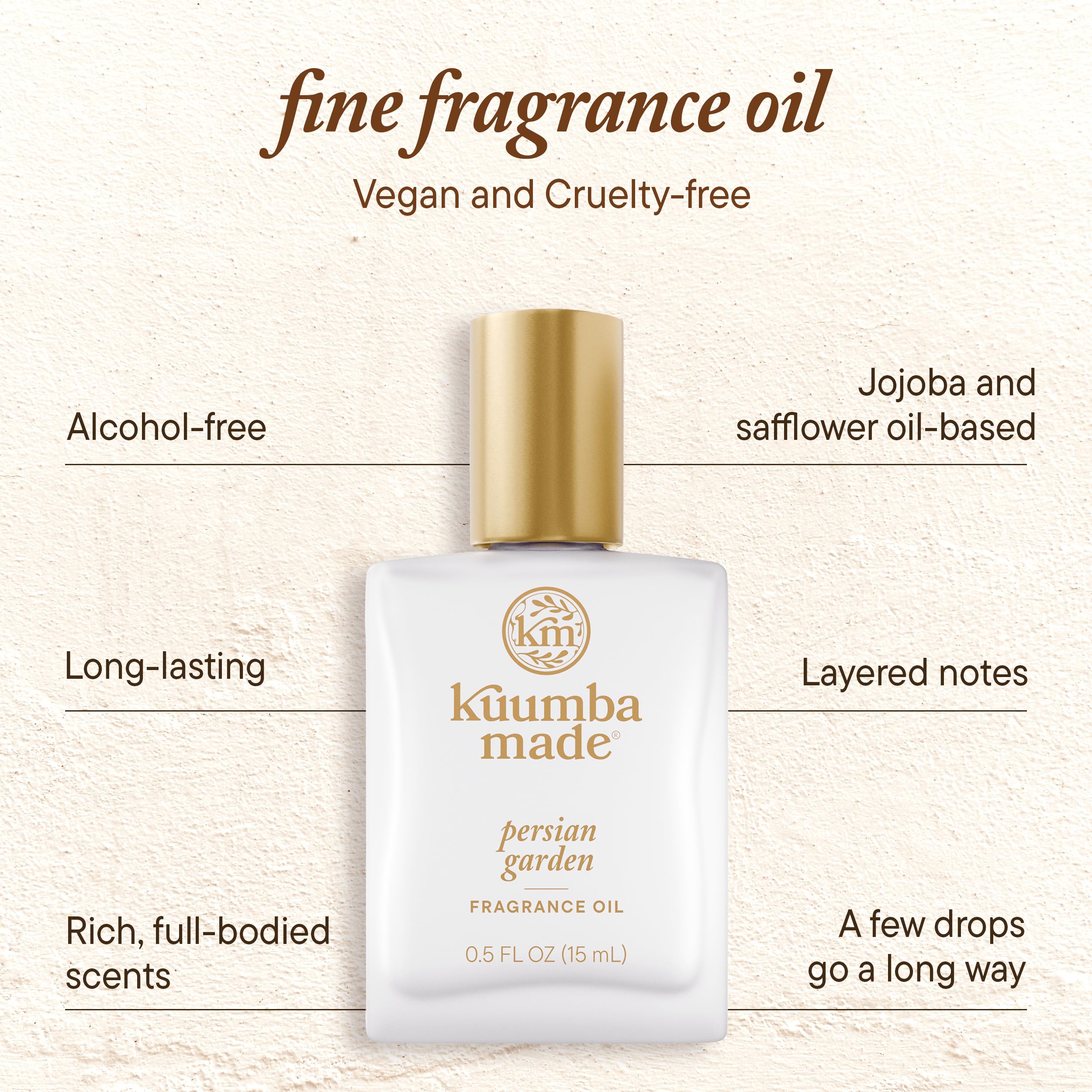 Illustration of oil base used in Kuumba Made fragrances