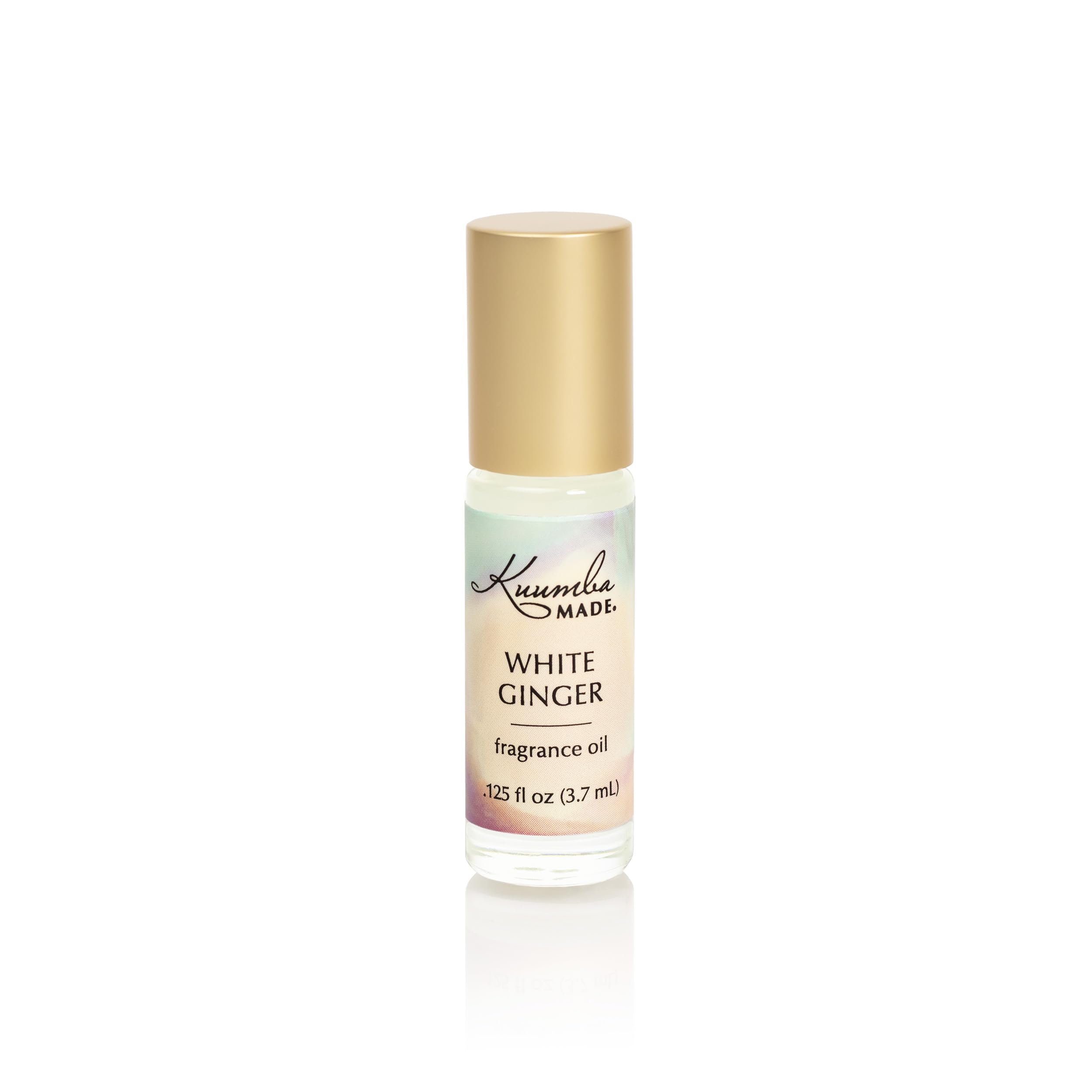 Kuumba Made White Ginger Fragrance Oil Roll-On 0.125 fl oz (3.7 ml) Rollerball Perfume
