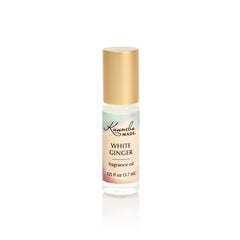 Kuumba Made White Ginger Fragrance Oil Roll-On 0.125 fl oz (3.7 ml) Rollerball Perfume