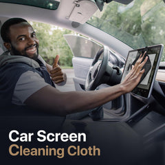 Machine-washable microfiber cleaning cloths, reusable