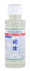 Close-up of Prince of Peace Kwan Loong Oil label