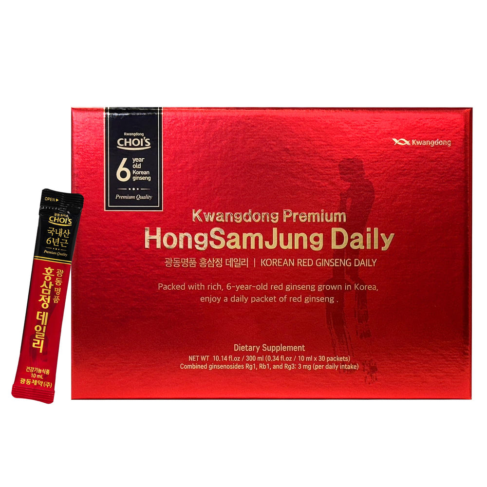 KWANGDONG Red Ginseng Extract – 30 daily packs front view