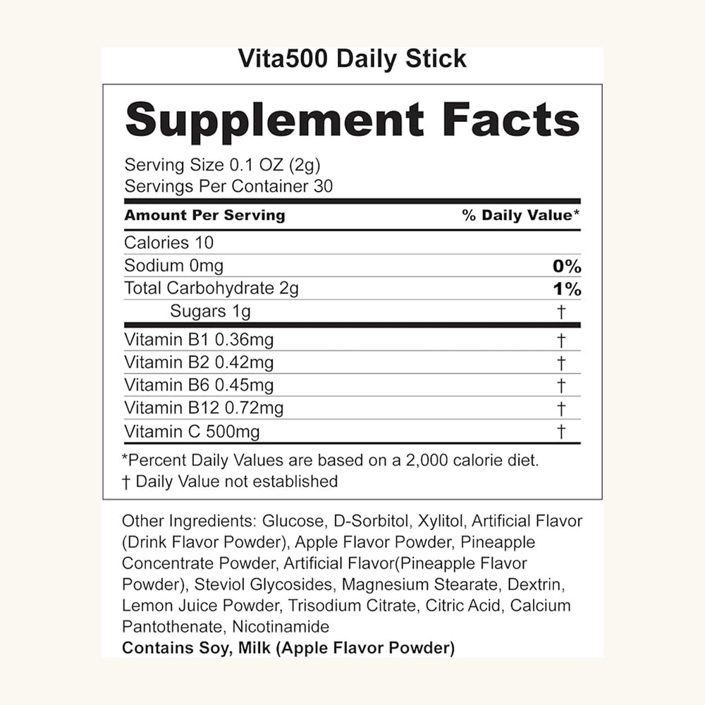 Lifestyle image of Vita500 Daily Stick usage