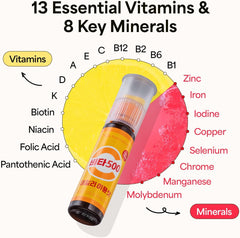 Liquid minerals in the Vita500 bottle