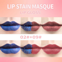 KXmzeG Waterproof and transfer-proof lip stain on lips.