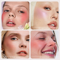 KYDA Baked Blush Palette close-up highlights shimmer and matte tones