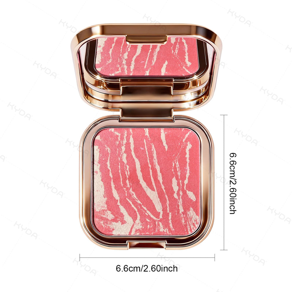 KYDA Baked Blush Palette compact packaging emphasizes portability and ease of use