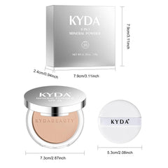 KYDA Mineral Powder soothing formula suitable for sensitive skin.