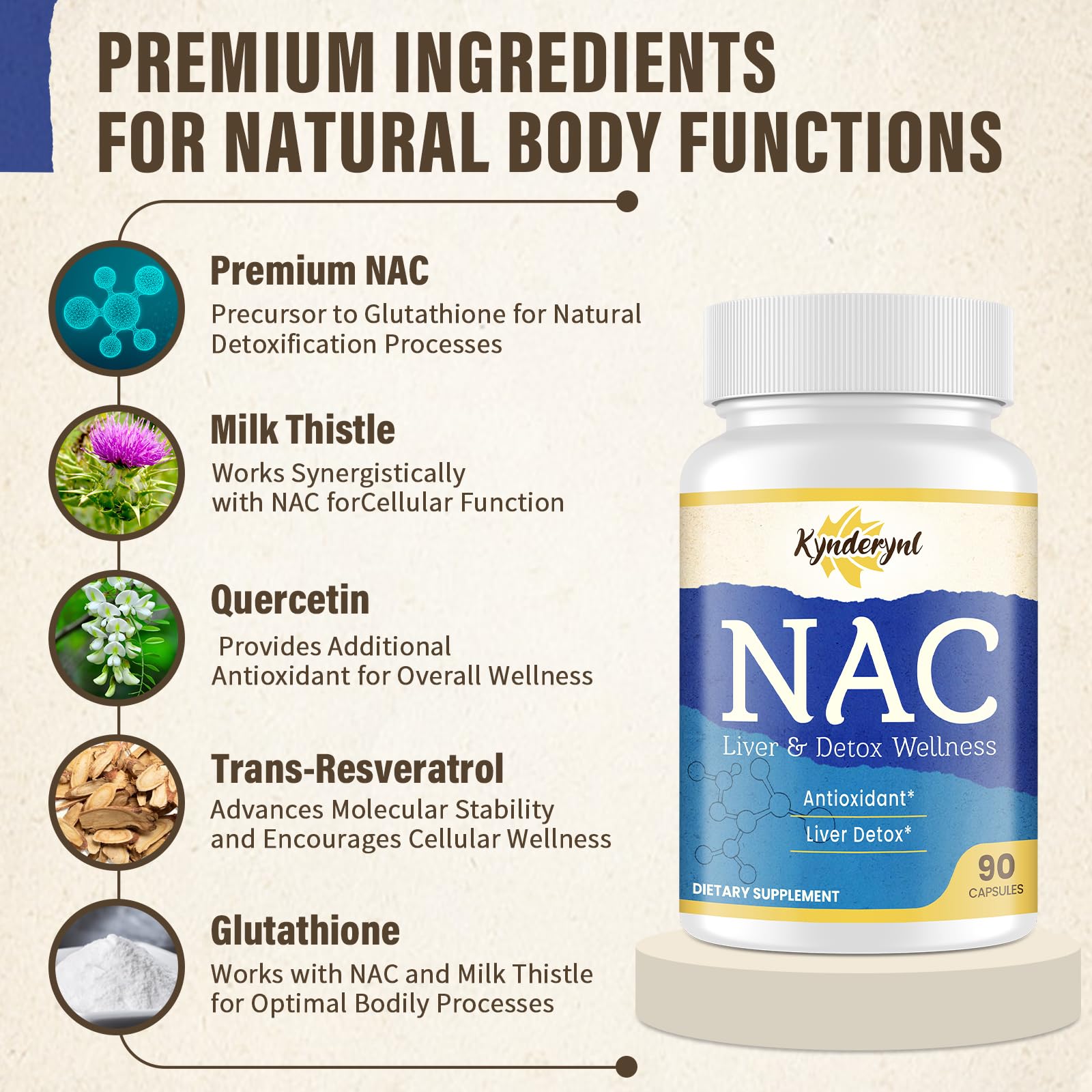 Quercetin and Resveratrol antioxidant blend image