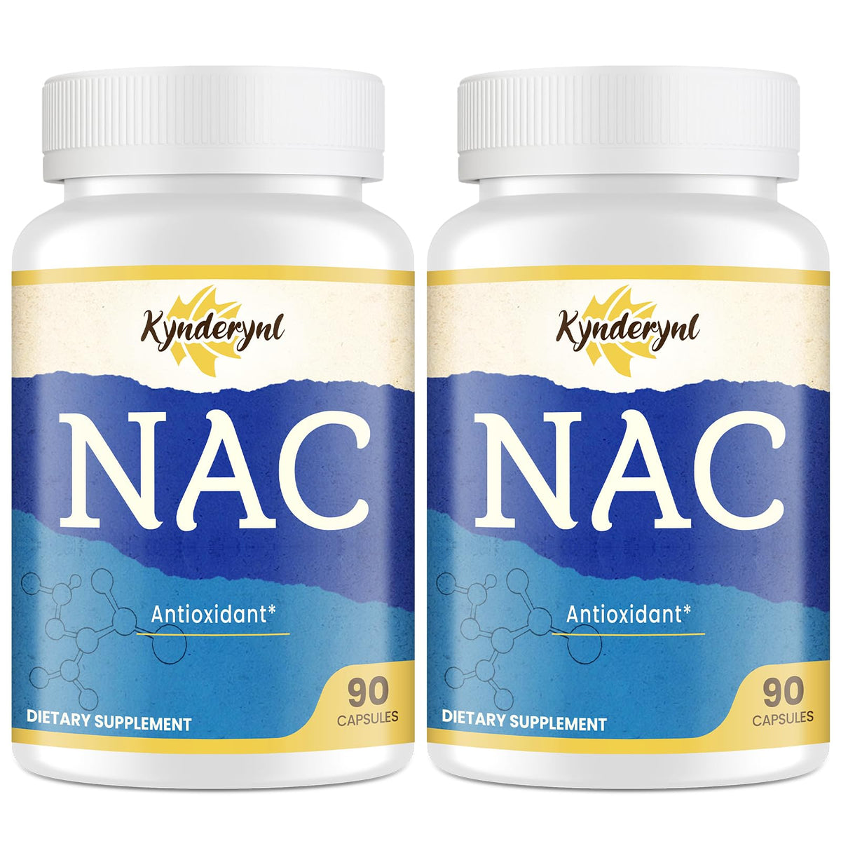 Kynderynl NAC 1000mg bottle - front view