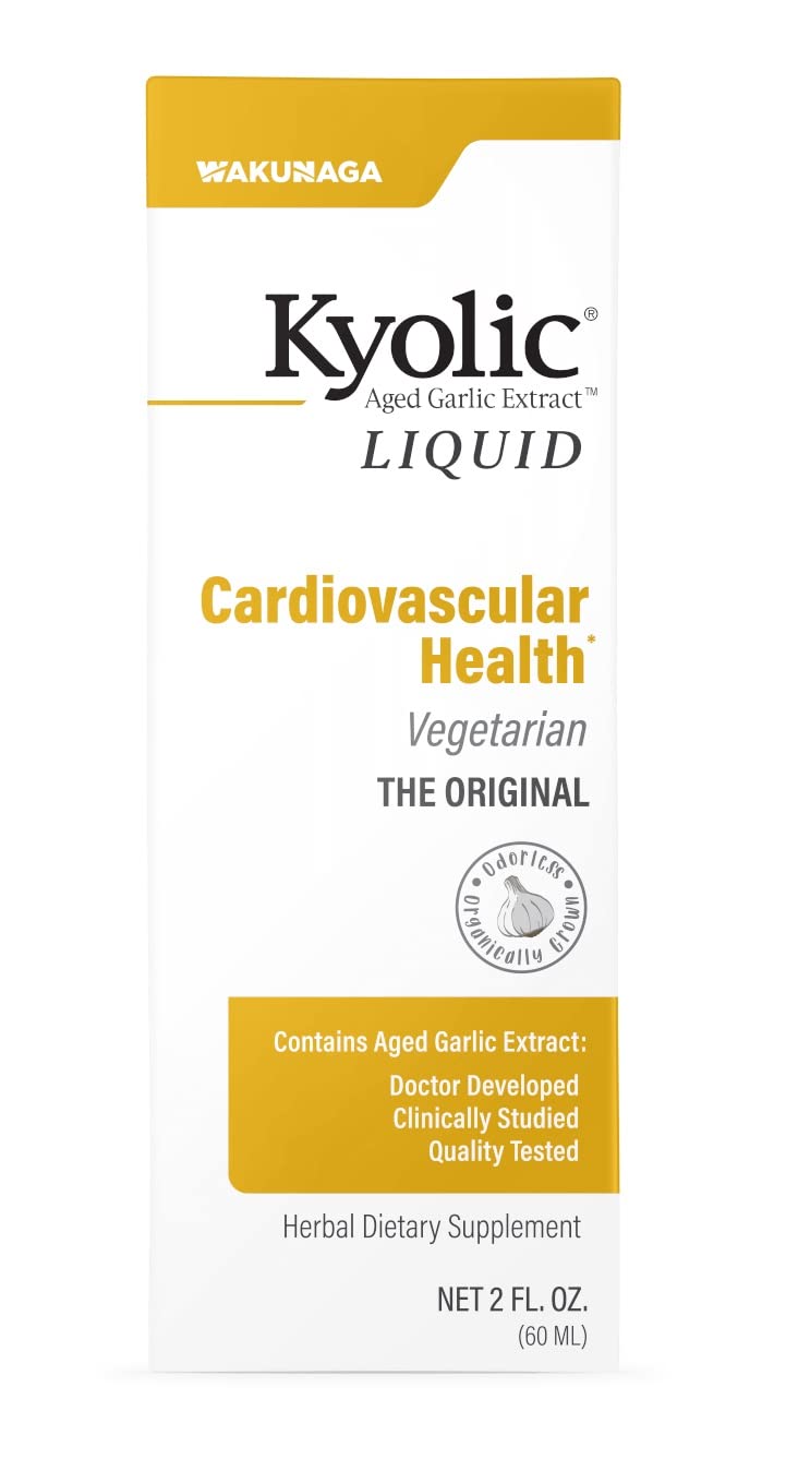 Kyolic Aged Garlic Extract bottle and capsules