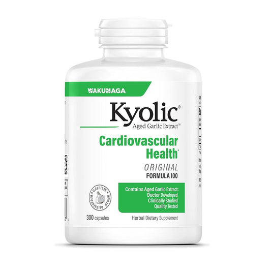 Kyolic Aged Garlic Extract Formula 100 bottle front view
