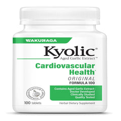 Kyolic Aged Garlic Extract Formula 100 bottle and label