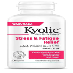 Kyolic Aged Garlic Extract Formula 101 bottle with label