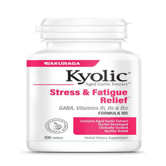 Kyolic Aged Garlic Extract Formula 101 bottle and packaging