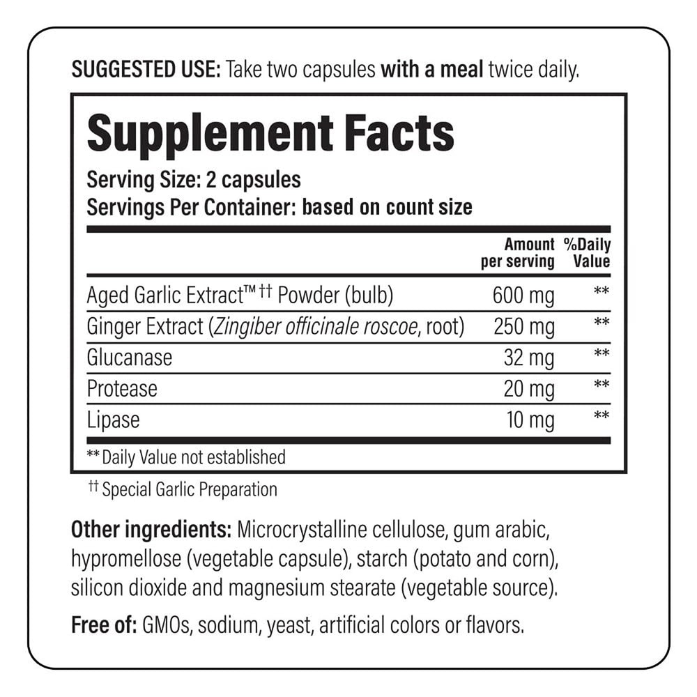 Kyolic Formula 102 ginger enzyme complex