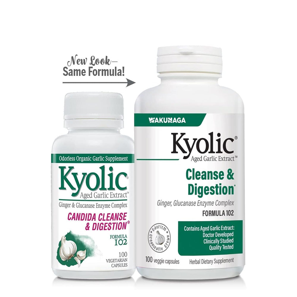 Kyolic Formula 102 organically grown garlic