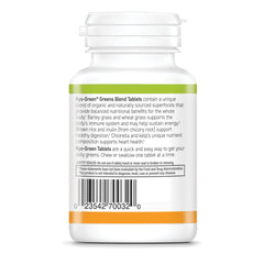 Packaging and product information for Kyolic Kyo-Green Energy Greens Blend