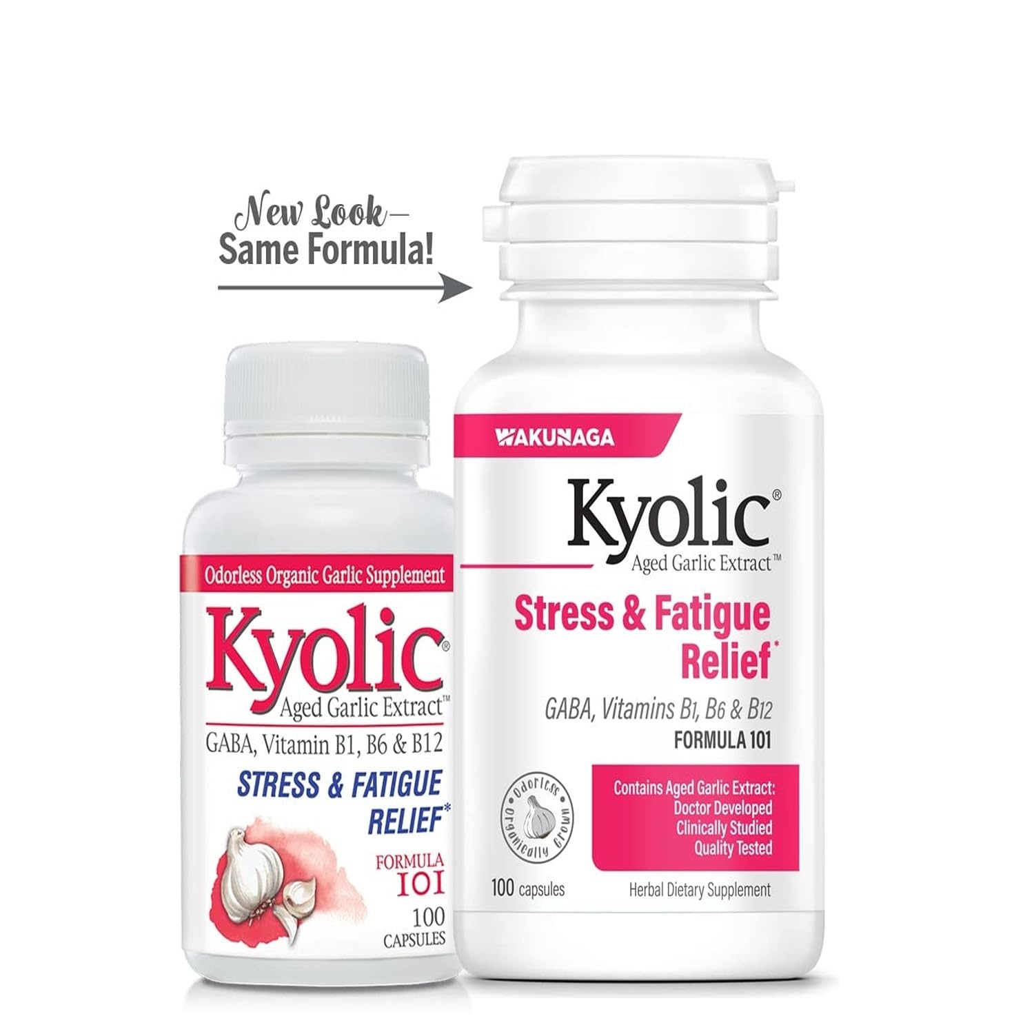 Organically grown, non-GMO garlic used in Kyolic Formula 101