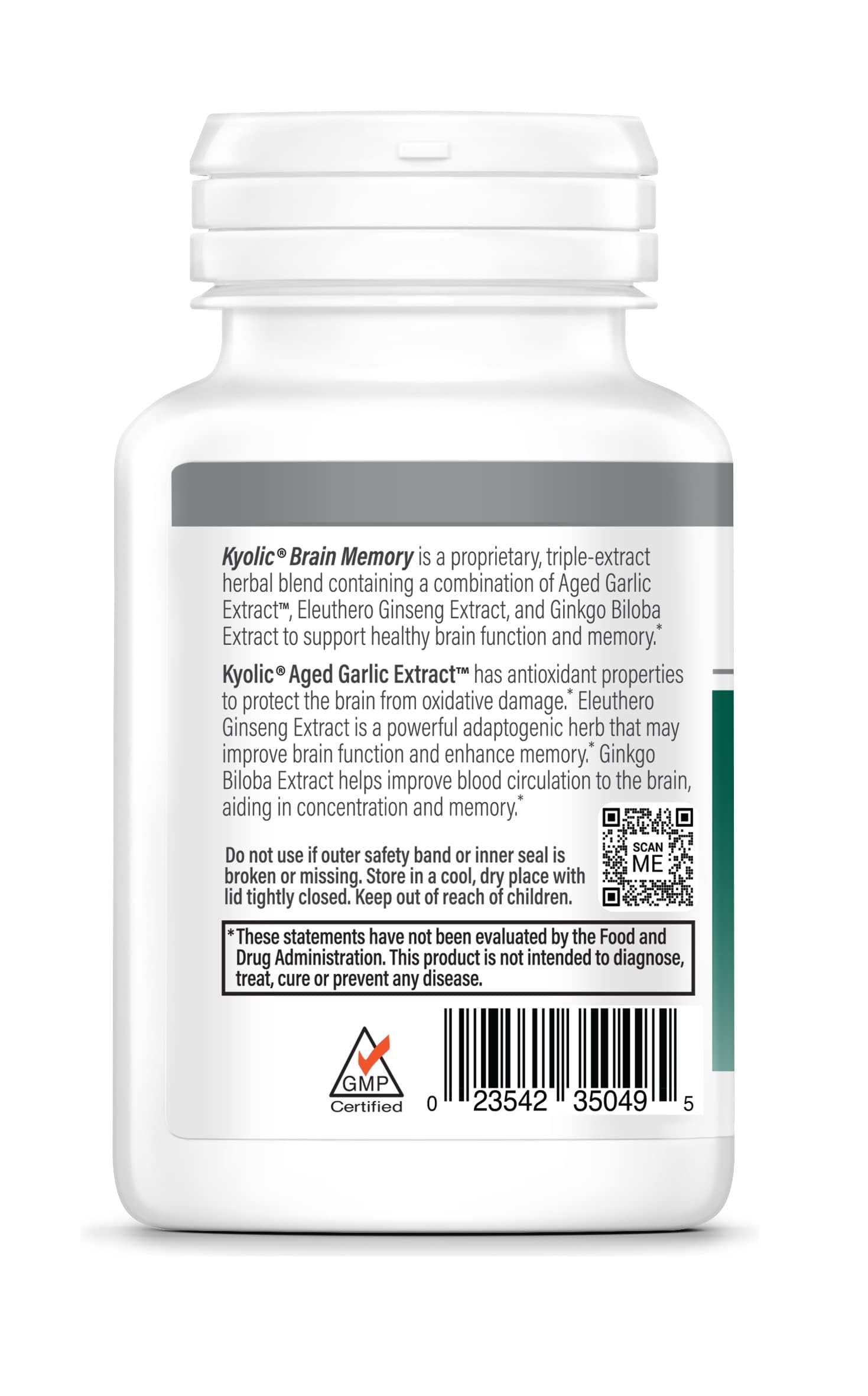 Odorless aged garlic extract signifying gentle stomach support