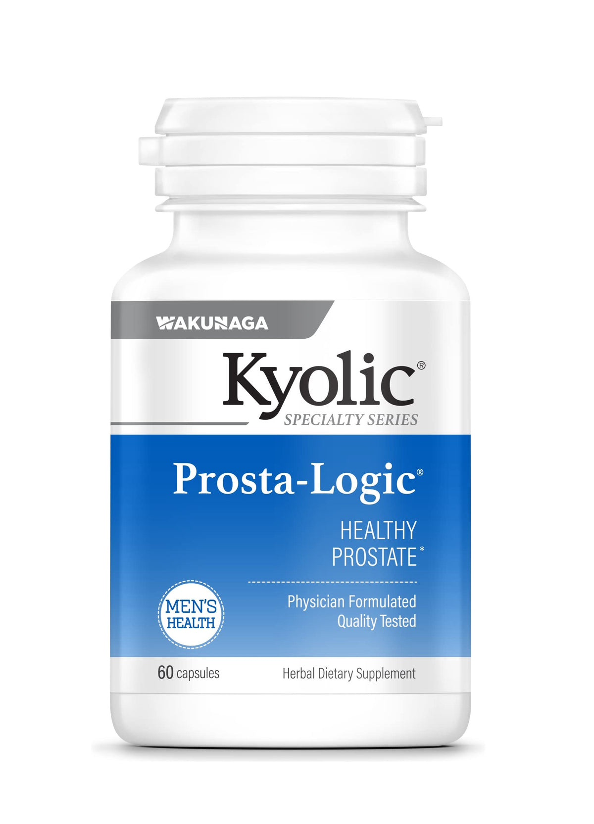 Kyolic Specialty Series Prosta-Logic bottle label
