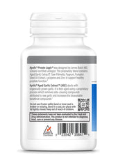 Prosta-Logic ingredients: Saw Palmetto, Pygeum, Pumpkin Seed Oil, Lycopene and Zinc