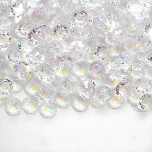Kzkcy flatback rhinestones for nail art with SS16 4mm white shine.