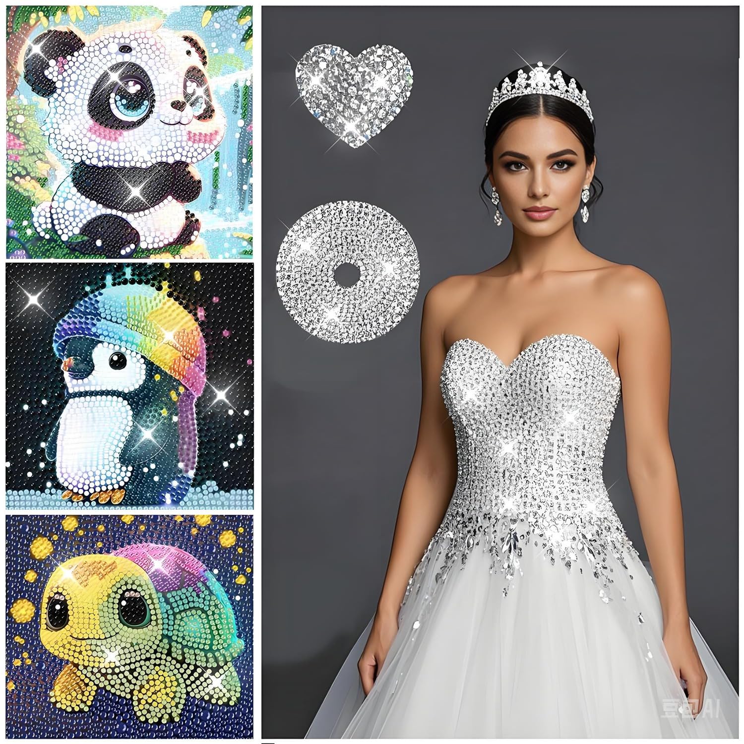 Kzkcy SS30 rhinestones deliver consistent size and shine for crafts