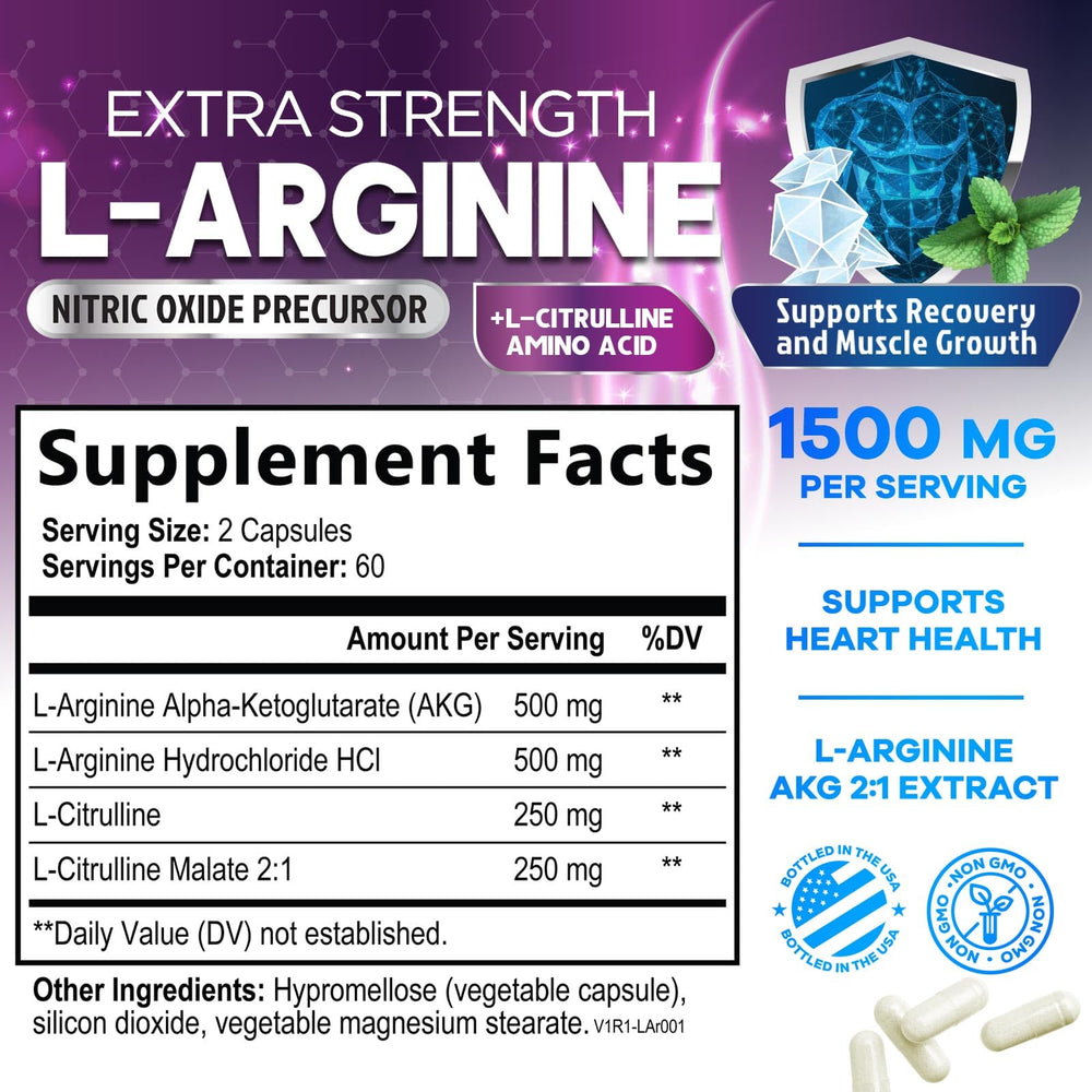 Gluten-free label on supplement bottle