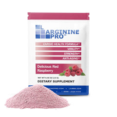 Nutrition facts panel for L-Arginine Pro