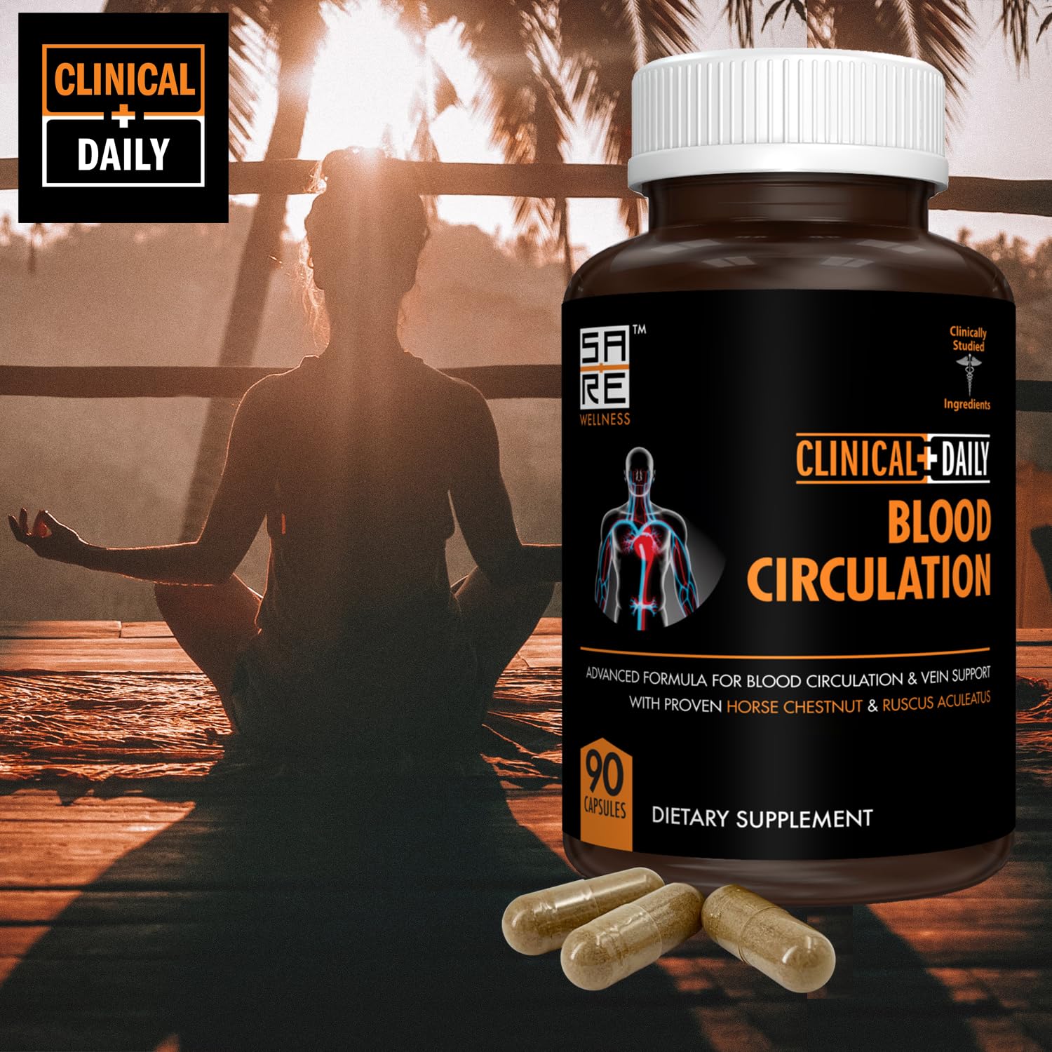 L-Arginine for blood flow support