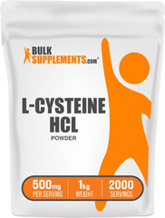 L-Cysteine HCl powder 1kg bulk supplements packaging