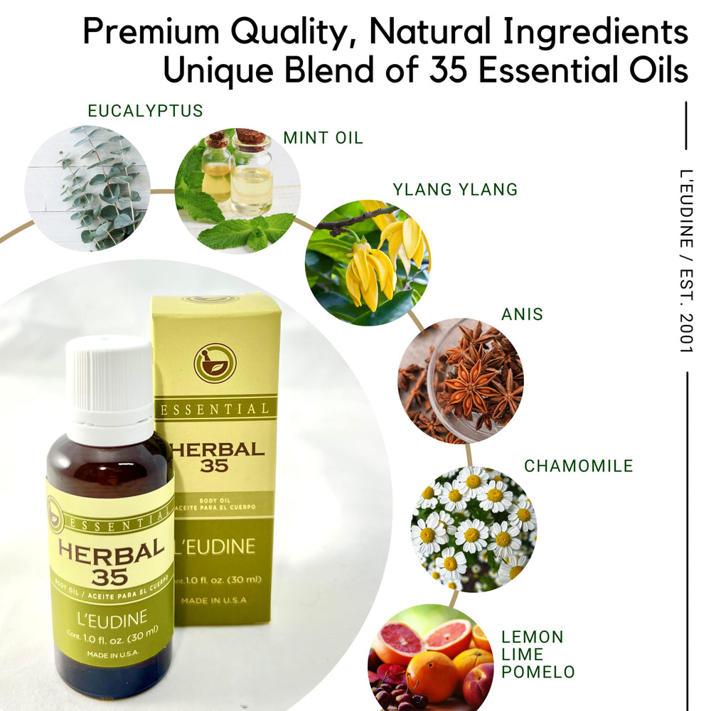 L’EUDINE Herbal 35 packaging and branding