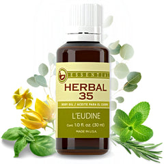 Essential oil diffuser with Herbal 35 blend