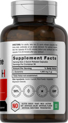 Close-up of L-Glutamine 1000mg quick-release capsules