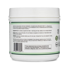 Vegetarian and keto-friendly L-Glutamine powder